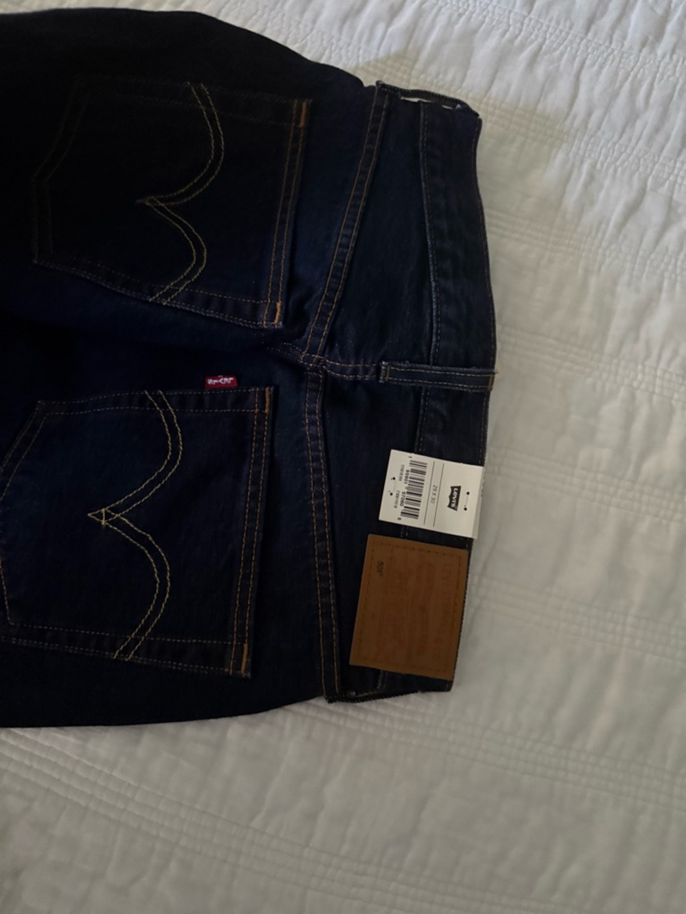 Levi’s 501 Dark Blue Straight Jeans